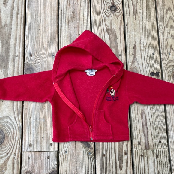 Vintage Cape Breton Nova Scotia Sweatshirt Embroidered Bear Souvenirs Northern - Picture 5 of 10